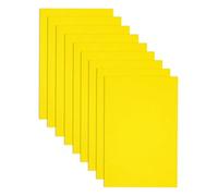 Jtnohx Hojas de Goma Eva, 17.78×28.7cm Gomaespuma Artesanal, 9 Piezas Eva para Artesanía, Espuma de Color para Artesanía(amarillo)