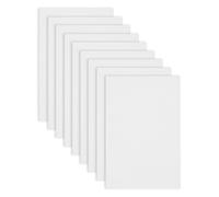 Jtnohx Hojas de Goma Eva, 17.78×28.7cm Gomaespuma Artesanal, 9 Piezas Eva para Artesanía, Espuma de Color para Artesanía(blanco)