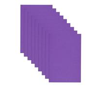 Jtnohx Hojas de Goma Eva, 17.78×28.7cm Gomaespuma Artesanal, 9 Piezas Eva para Artesanía, Espuma de Color para Artesanía(morado)