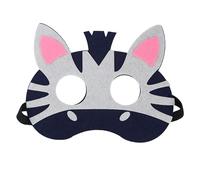Jtnohx Máscara de Animal de Fieltro, 10 Máscaras de Halloween, Suministros de Fiesta de Cumpleaños ropa de Animal (Mascarilla de Caballo)