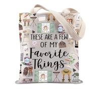 JTOUK Anne Novel - Bolsa de mano inspirada en la novela, regalo literario, regalo literario, Favorite Anne Tote Eu, 14.96”* 6.7”* 11.81” ,Large