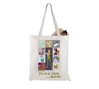 JTOUK Bolsa de regalo de película de dibujos animados, regalo para fanáticos de cuento de hadas en mi época de Peter, Peter Era Tote Eu, 13.78 inch x 15.75 inch, Large