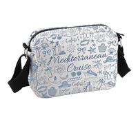 JTOUK Cruise Travel Gift Cruise Bachelorette Party Favors Mediterráneo Cruise Crossbody Bag Summer Vacation Gift, Mediterranean Cruise Hkb Eu, 8.27 Inches × 5.91 Inches × 0.79 Inches