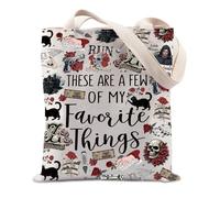 JTOUK Dark Romance Novel - Bolsa de mano para lector de libros picantes, regalo de libro de regalo, Favorite Meadows Tote Eu, 14.96”* 6.7”* 11.81” ,Large