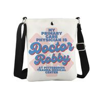 JTOUK Dr. Robby is My Primary Care Physician, bolsa cruzada inspirada en el programa de televisión, regalo para fanáticos del drama médico, Centro médico Cb Eu