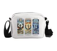 JTOUK FW Dragons - Bolso cruzado Onyx Storm Gift Basgiath War College Gift The Empyrean Series Fan Gift, Andarna Hkb EU, 5.91 Inches ×8.27 Inches