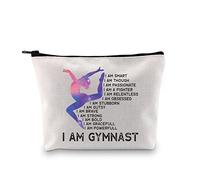 JTOUK Neceser de Gimnasia para Niñas, Regalo para Amantes del Deporte, Accesorios, Bolsa de Aseo de Viaje, I Am Gymnast Bag Eu