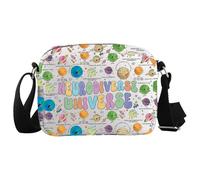 JTOUK Neurodiverse Universe - Bolso cruzado para concienciación sobre el autismo, regalo de aceptación del autismo, regalo de educación especial, mercancía espacial, Neurodiverso Hkb EU, 8.27 Inches ×