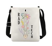 JTOUK Radiology Technologist - Bolso cruzado Rad Tech Merch X-Ray Tech, regalo de radiología, médico, enfermera, Rad Tech Cb Eu, 8.27 Inches ×6.5 Inches × 0.79 Inches