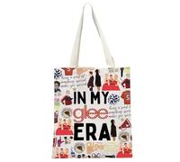 JTOUK Regalo inspirado en la comedia musical, mercancía de programa de televisión en My GleeEra, regalo para fanáticos de programas de televisión, Gleeera Tote Eu, 13.78 inch x 15.75 inch, Large