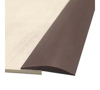 JTPMYFT Las Tiras de transición de Suelo, Las Tiras de umbral y Las Tiras de Borde Son adecuadas for Puertas, baldosas y alfombras con un Grosor de 3 mm o Menos.(Coffee)