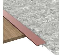 JTPMYFT Las Tiras de transición en Forma de T se utilizan for unir Juntas en el Suelo. Estas Resistentes Tiras for Bordes de Suelo Son adecuadas for Juntas de hasta 1 cm.(Red)