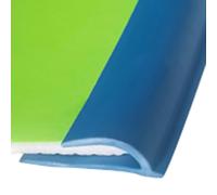 JTPMYFT Listones de Seguridad for alfombras, Impermeables y cortables, de PVC, Aptos for Suelos y alfombras de Menos de 6 mm de Grosor.(Light Blue)