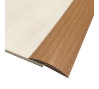 JTPMYFT Perfil de transición Entre moqueta y Suelo, Perfil de transición Autoadhesivo Entre moqueta y baldosa, Adecuado for diferencias de Altura de hasta 3 mm.(Yellow Oak Wood Grain)