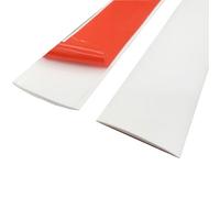 JTPMYFT Perfil de transición for umbral de Suelo, Tira divisoria Plana de Madera autoadhesiva, Utilizada for Puntos de conexión con Huecos de Entre 1 cm y 2 cm.(White,4cm)