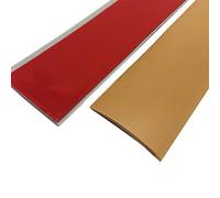 JTPMYFT Perfil de transición for umbral de Suelo, Tira divisoria Plana de Madera autoadhesiva, Utilizada for Puntos de conexión con Huecos de Entre 1 cm y 2 cm.(Brown,5cm)