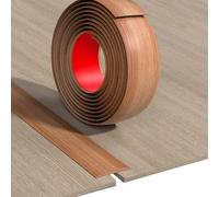 JTPMYFT Perfiles de transición autoadhesivos for Suelos, perfiles de transición de Vinilo for Suelos, utilizados for unir Huecos en el Suelo, adecuados for Huecos de Entre 1 y 2 cm.(Yellow,5cm)