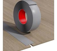 JTPMYFT Perfiles de transición autoadhesivos for Suelos, perfiles de transición de Vinilo for Suelos, utilizados for unir Huecos en el Suelo, adecuados for Huecos de Entre 1 y 2 cm.(Gray,5cm)
