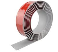 JTPMYFT Perfiles de transición for Suelos, perfiles autoadhesivos for Revestimiento de Suelos, perfiles divisores Planos, adecuados for Juntas de Suelo de Entre 1 y 2 cm.(Gray,4cm)