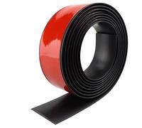 JTPMYFT Perfiles de transición for Suelos, perfiles autoadhesivos for Revestimiento de Suelos, perfiles divisores Planos, adecuados for Juntas de Suelo de Entre 1 y 2 cm.(Black,4cm)