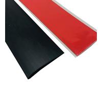 JTPMYFT Perfiles de transición for Suelos, perfiles autoadhesivos for Suelos compuestos, Cubiertas for Juntas de umbral, adecuados for Huecos en el Suelo de Entre 1 y 2 cm.(Black,4cm)