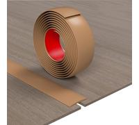 JTPMYFT Perfiles de transición for Suelos, perfiles autoadhesivos for Suelos, perfiles divisores Planos, adecuados for Juntas de Suelo, Especialmente Aquellas de Entre 1 y 2 cm.(Brown,5cm)