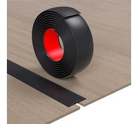 JTPMYFT Perfiles de transición for Suelos, perfiles autoadhesivos for Suelos, perfiles divisores Planos, adecuados for Juntas de Suelo, Especialmente Aquellas de Entre 1 y 2 cm.(Black,5cm)