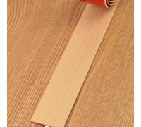 JTPMYFT Perfiles de transición for Suelos, perfiles autoadhesivos revestidos de Vinilo, perfiles divisores Planos, adecuados for Juntas de Suelo de Entre 1 y 2 cm.(Maple,4cm)