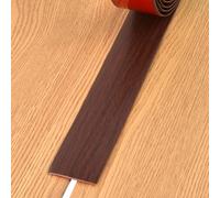 JTPMYFT Perfiles de transición for Suelos, perfiles autoadhesivos revestidos de Vinilo, perfiles divisores Planos, adecuados for Juntas de Suelo de Entre 1 y 2 cm.(Red Oak,4cm)