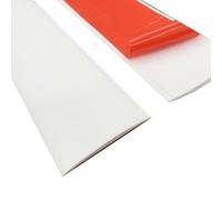 JTPMYFT Perfiles de transición for Suelos, Tiras Autoadhesivas for Revestimiento de Suelos, separadores de Superficie de Suelo, utilizados for unir Huecos en el Suelo(White,4cm)