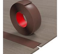 JTPMYFT Perfiles de transición for umbrales de Suelo, perfiles de transición for Suelos, separadores Planos autoadhesivos adecuados for Huecos en el Suelo de Entre 1 y 2 cm.(Coffee,5cm)