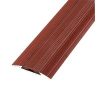 JTPMYFT Perfiles de transición metálicos for moqueta/Suelo, perfiles de Borde de Suelo, perfiles de umbral de Aluminio, adecuados for Huecos de Suelo de Entre 1 y 2 cm.(Red)