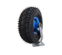 JTPMYFT Rueda Universal Inflable Resistente de 8 Pulgadas, Material de Caucho for neumáticos inflables, diseño silencioso con Freno direccional(Universal Wheel)