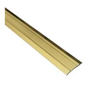 JTPMYFT Tira de transición de Aluminio for Suelo, umbral metálico, Tira Plana autoadhesiva de aleación de Aluminio, Apta for Suelos con una Diferencia de Altura Inferior a 3 mm.(Sand Gold)