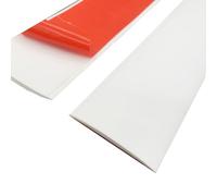 JTPMYFT Tiras de transición Autoadhesivas for Suelos, separadores Planos de Vinilo, utilizadas for unir Huecos en el Suelo, adecuadas for Huecos de Entre 1 cm y 2 cm.(White,4cm)
