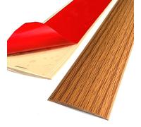 JTPMYFT Tiras de transición Autoadhesivas for Suelos, separadores Planos de Vinilo, utilizadas for unir Huecos en el Suelo, adecuadas for Huecos de Entre 1 cm y 2 cm.(Yellow Oak,4cm)