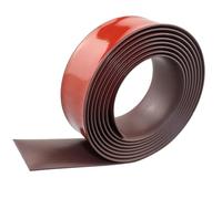 JTPMYFT Tiras de transición Autoadhesivas for Suelos, separadores Planos de Vinilo, utilizadas for unir Huecos en el Suelo, adecuadas for Huecos de Entre 1 y 2 cm.(Coffee,5cm)