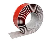 JTPMYFT Tiras de transición Autoadhesivas for Suelos, separadores Planos de Vinilo, utilizadas for unir Huecos en el Suelo, adecuadas for Huecos de Entre 1 y 2 cm.(Grey Wood Grain,4cm)