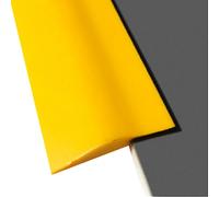 JTPMYFT Tiras de transición for Suelos, Tiras for Bordes de alfombras, Tiras for umbrales de Puertas, aptas for Tiras de Suelo con un Grosor Inferior a 3 mm.(Bright Yellow)