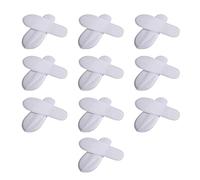 JTQYFI 10 pares de zapatillas desechables de alta calidad con punta cerrada para hoteles, spas, interiores, huéspedes y viajes familiares, cómodas zapatillas de viaje ligeras, F, Talla única para