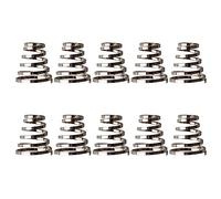 JTQYFI 10 pinchos para rueda de bicicleta, muelle de acero inoxidable, ejes de varilla de liberación rápida para carriles de rueda de montaña de repuesto