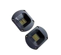 JTQYFI 2 unidades 74 mm Heil Edges Cut Ribbon Tweeter Air Motion Altavoces Home Cinema sistemas de sonido 4/8 ohmios 15 W HiFi Audio Audio Audio Home Cinema Sound