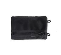 JTQYFI Bolsa de almacenamiento multifuncional pequeña para exteriores, evita movimientos de pérdida, cremalleras, gastos de desgaste, llave de bolsa de ascenso resistente, Negro