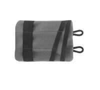 JTQYFI Bolsa de almacenamiento multifuncional pequeña para exteriores, evita movimientos de pérdida, cremalleras, gastos de desgaste, llave de bolsa de ascenso resistente, gris claro
