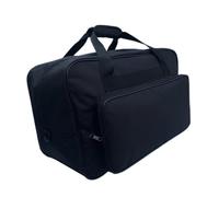 JTQYFI Bolsas De Máquina De Coser Almacenamiento Con Bolsillos Maleta Para Llevar Accesorios Con Asas, Negro , talla única