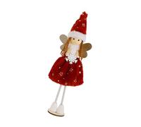 JTQYFI Coralle Fleece Engels Girl Dolls Coleccionable Felpa Pie Figuras Adorno para Festival Decoración de Mesa Regalo