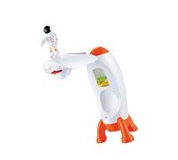 JTQYFI Creativa nave espacial arte de proyección juguete para colorear para niños, dibujo educativo, promueve la exploración artística, juguete de proyección de dibujos animados