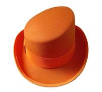 JTQYFI Divertidos Sombreros De Fiesta De Lana Sombrero Mágico Borde Ancho Decoración De Disfraces Para Entusiastas De Mago Y Amantes De La Moda Sesión De Fotos Accesorios