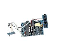 JTQYFI IRS2092 - Amplificador de potencia digital de doble canal, 500 W + 500 W de potencia estéreo para coche, vehículo, ordenador, altavoz, módulo amplificador con baja distorsión