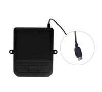 JTQYFI Panel táctil ergonómico industrial USB con trackball y funciones táctiles para mejorar la interacción del usuario. Ratón Plug and Play con control táctil integrado